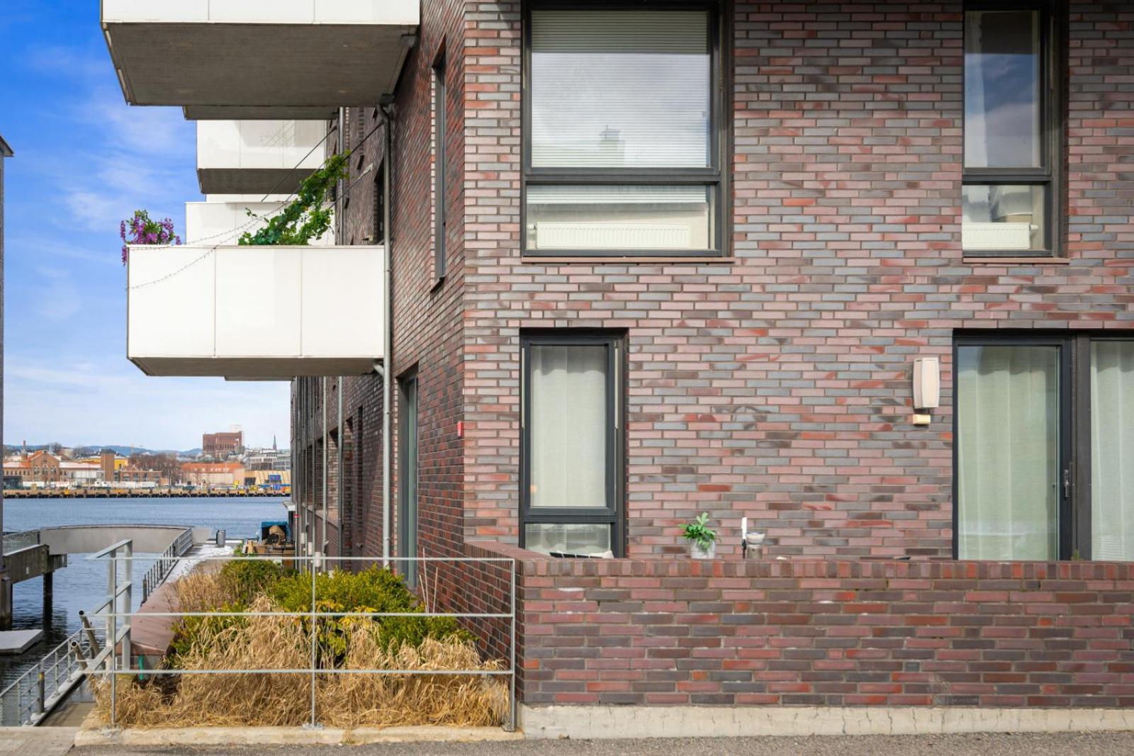 Luxury 2-Bedroom Apartment With Seaview In Oslo City Center Bagian luar foto