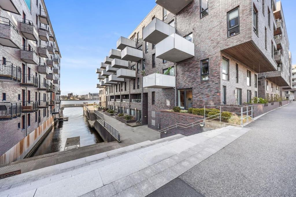 Luxury 2-Bedroom Apartment With Seaview In Oslo City Center Bagian luar foto